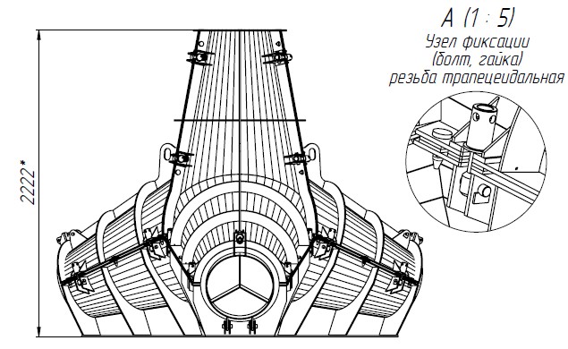 Форма тетрапода ТП-5