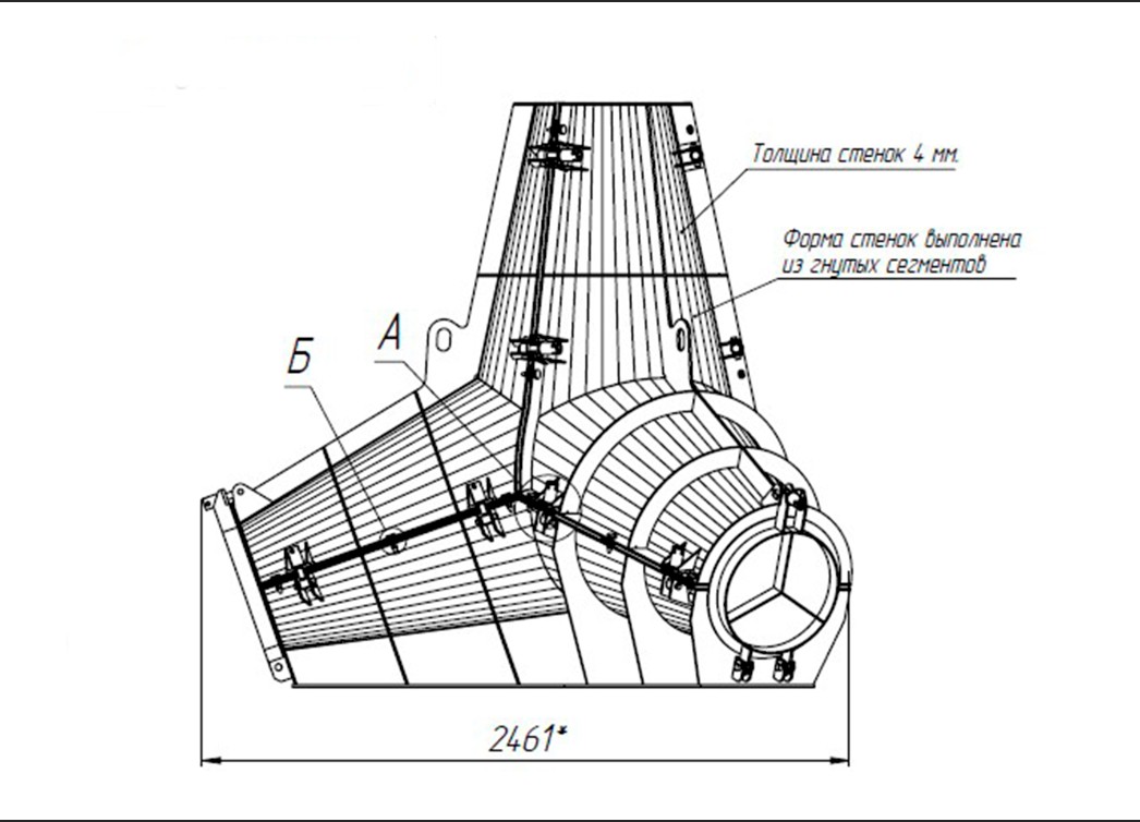 Форма тетрапода ТП-5